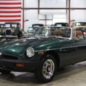 1977 MG MGB  75781 Miles Green Convertible 4 Cylinder 5 Speed Manual