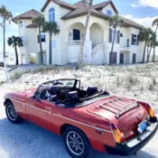 1977 MG MGB Convertible Red
