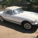 1977 MG MGB Convertible White RWD Manual Roadster