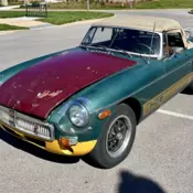 1977 MG MGB Green