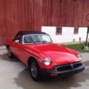 1977 MG MGB Roadster Red Convertible LOW MILES Only 29K!
