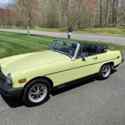1977 MG Midget Convertible Yellow RWD Manual