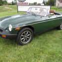 1977 MG ROADSTER  50199 Miles GREEN CONVERTIBLE 4 CYLINDER MANUAL