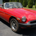 1977 mgb british convertible sports car