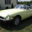 1977 MGB  CONVERTIBLE,  HARDTOP