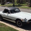 1977 MGB Convertible, MK3, Starts And Runs Beautifully, White