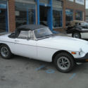 1977 MGB white