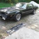 1977 PONTIAC TRANS Am Bandit y82? Factory black with black velour interior.