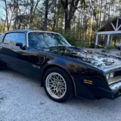 1977 Pontiac Trans Am PHS Documented Starlight Black 4 Speed