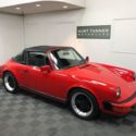 1977 PORSCHE 911 S TARGA. GUARDS RED WITH BLACK. RUST FREE, EXCELLENT DRIVER.