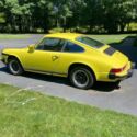 1977 Porsche 911S, Coupe, Sunroof Delete, Light Yellow, Complete
