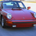 1977 Porsche 911S Targa Peru Red on Tan