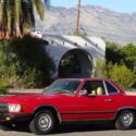 1977 Red Mercedes Benz 450SL 107 Convertible no rust Arizona AMG it  creme inter