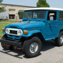 1977 Toyota FJ40 Land Cruiser Manual Transmission (Blue) 6 cylinder 58,280 Miles