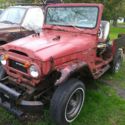 1977 TOYOTA FJ40 Landcruiser Project or Parts Truck No Reserve!!! Land Cruiser