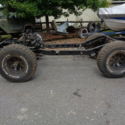 1977 TOYOTA LAND CRUISER FJ40 FRAME ,REARS, POWER STEERING ,DISK BRAKE LOOK !!!