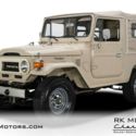 1977 Toyota Land Cruiser FJ43 Beige SUV 4.2 Liter 2F Inline 6cyl 4 Speed Manual