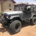 1977 Toyota Land Cruiser SUV Black 4WD Manual