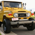 1977 TOYOTA LandCruiser FJ40 Yellow Land Cruiser FJ 40