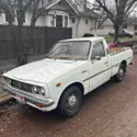 1977 Toyota Pickup White FWD Automatic standard