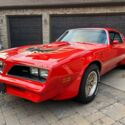 1977 Trans Am four-speed car with 37,000 original miles. Super clean car