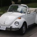 1977 Triple White Volkswagen Beetle Convertible - Beautiful Car