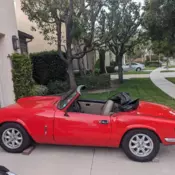 1977 Triumph Spitfire 1500 Red
