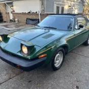 1977 Triumph TR7 Sportscar Green