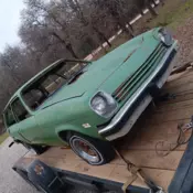1977 Vega Station Wagon, 4 speed, Clean title,  already stipped for drag racing,