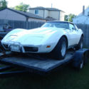 1977 vintage c3 corvette barn find needs work as is no reserve drag car resto mo