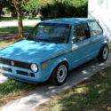 1977 VW Rabbit Miami Blue - 2 door Hatchback