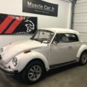 1977 VW Super Beetle Convertible All White Edition New Top Worldwide Shipping