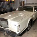 1977 White Lincoln Continental Mark V