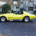 1977 yellow Corvette  350 automatic