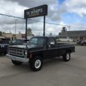 1977GMC 2500 Black CAMPER CLASSIC!