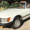 1978 450 SL Roadster  White/Camel