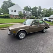 1978 Alfa Romeo Alfetta 2.0 Sedan Brown Sport Sedan