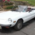 1978 alfa romeo spider convertible graduate