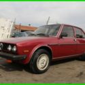 1978 Alfa Romeo Sports Sedan Manual 4 Cylinder No Reserve