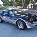 1978 Black/Silver Indy Pace Car,L82, 4-spd, 855 original miles!