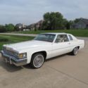 1978 Cadillac Coupe DeVille 50k Original Miles! White w/White Leather Interior