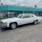1978 Cadillac De Ville Coupe White