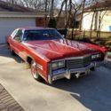 1978 Cadillac Eldorado Biarritz Coupe GREAT DRIVER or SHOW CAR Red on Red ColdAC