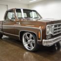 1978 Chevrolet C10  57092 Miles Brown Pickup Truck 454 Turbo 400