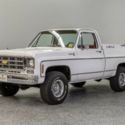 1978 Chevrolet C10 Silverado 43786 Miles White Pickup Truck 5.7L 3-Spd Auto