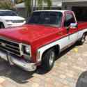 1978 Chevrolet C10/K10 Pickup Red RWD Automatic Silverado