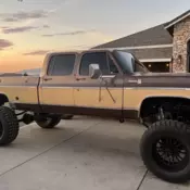 1978 Chevrolet C20/K20 Pickup Brown Square body