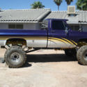 1978 Chevrolet CHEVY &quot;Monster Truck&quot; 12&quot; Lift 38&quot; tires 502 Frame UP Custom