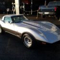 1978 Chevrolet Corvette 25th silver Anniversary Stingray