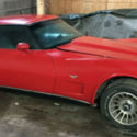 1978 Chevrolet Corvette Chevy 25th Anniversary Edition T-Top Red Non Running NR